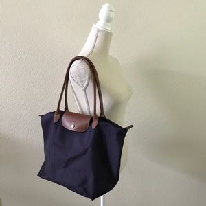 longchamp le pliage large bilberry